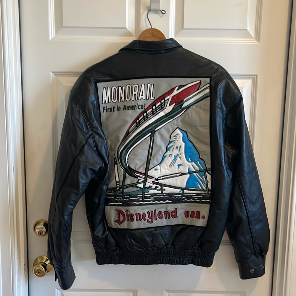 Special Edition Disney leather bomber jacket